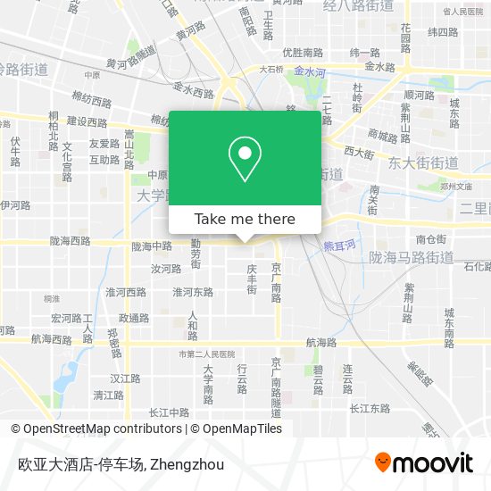 欧亚大酒店-停车场 map