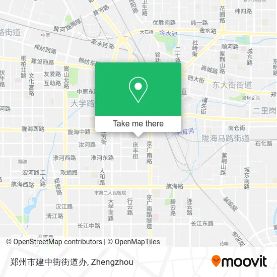 郑州市建中街街道办 map