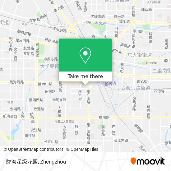 陇海星级花园 map
