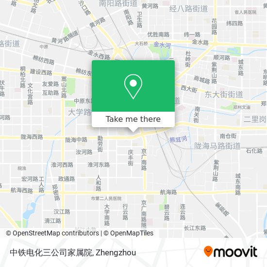 中铁电化三公司家属院 map