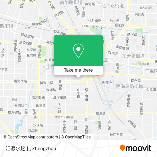汇源水超市 map