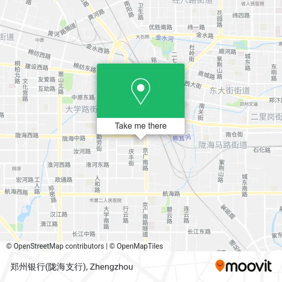 郑州银行(陇海支行) map
