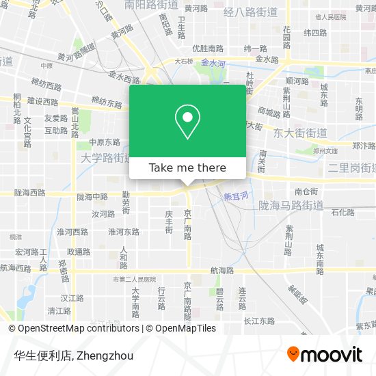 华生便利店 map