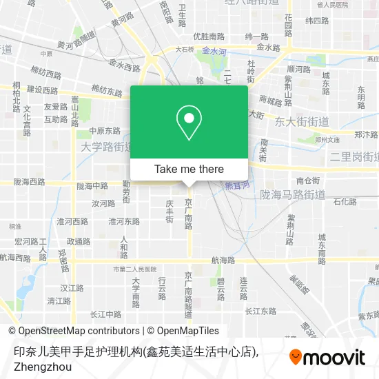 印奈儿美甲手足护理机构(鑫苑美适生活中心店) map