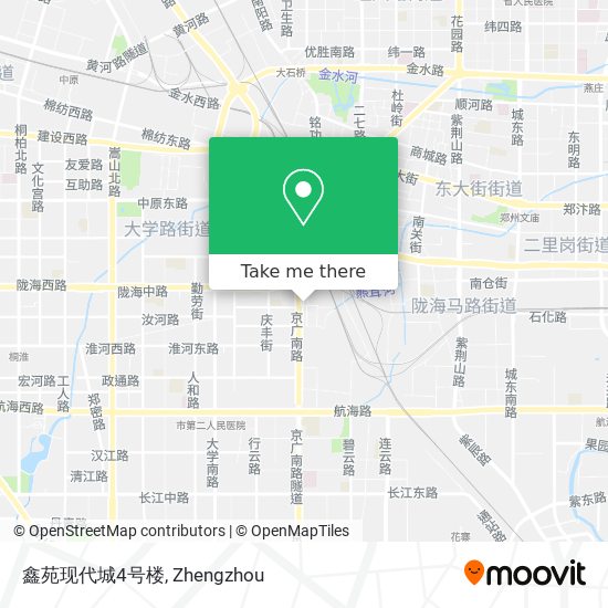 鑫苑现代城4号楼 map