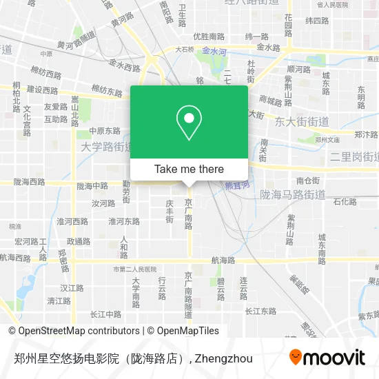 郑州星空悠扬电影院（陇海路店） map