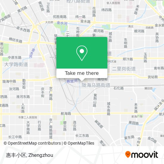 惠丰小区 map
