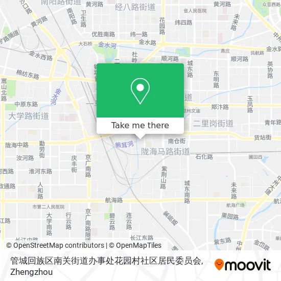 管城回族区南关街道办事处花园村社区居民委员会 map