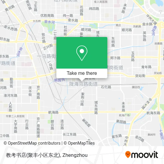 教考书店(聚丰小区东北) map