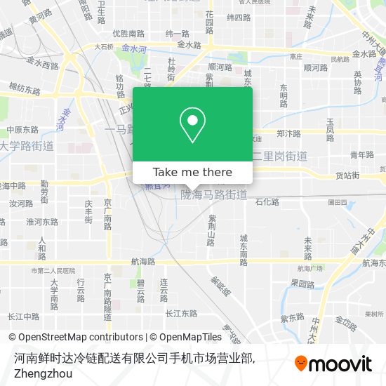 河南鲜时达冷链配送有限公司手机市场营业部 map