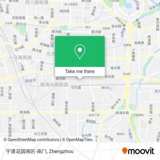 宇通花园南区-南门 map