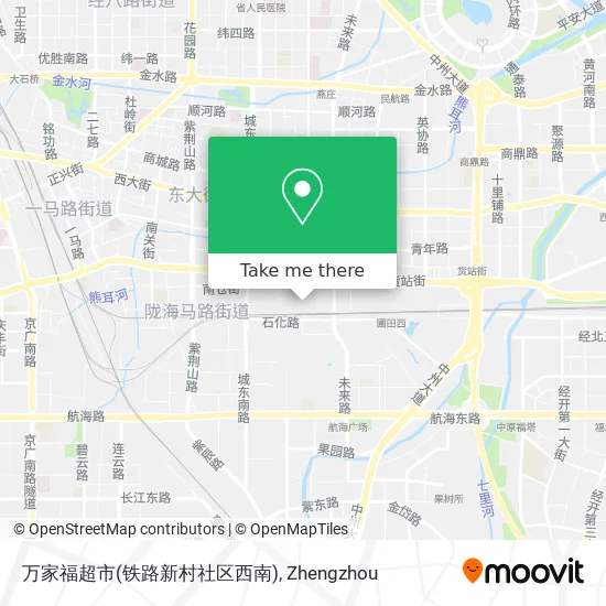 万家福超市(铁路新村社区西南) map