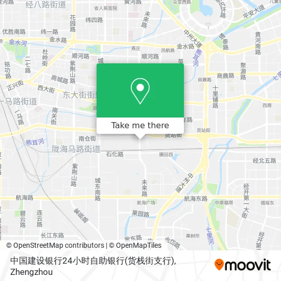 中国建设银行24小时自助银行(货栈街支行) map