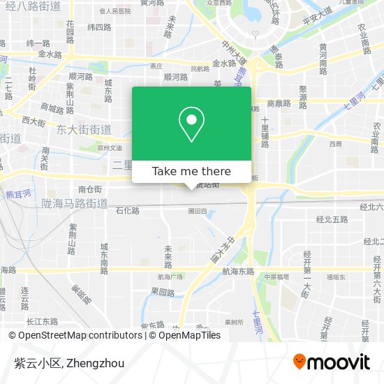 紫云小区 map