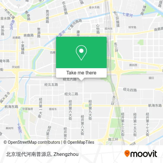 北京现代河南普源店 map