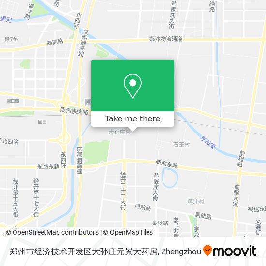 郑州市经济技术开发区大孙庄元景大药房 map