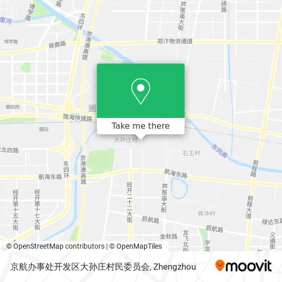 京航办事处开发区大孙庄村民委员会 map