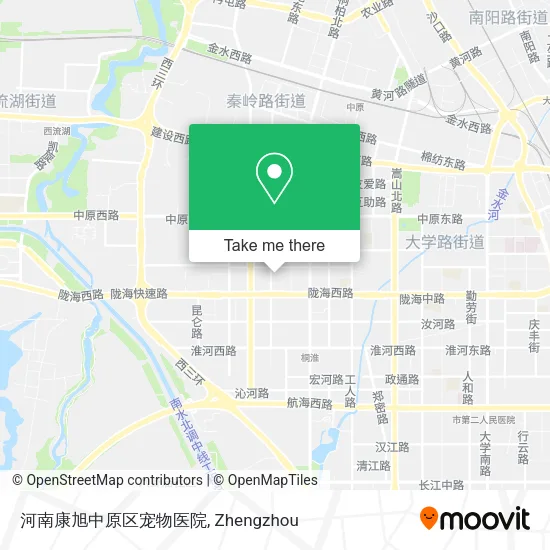 河南康旭中原区宠物医院 map
