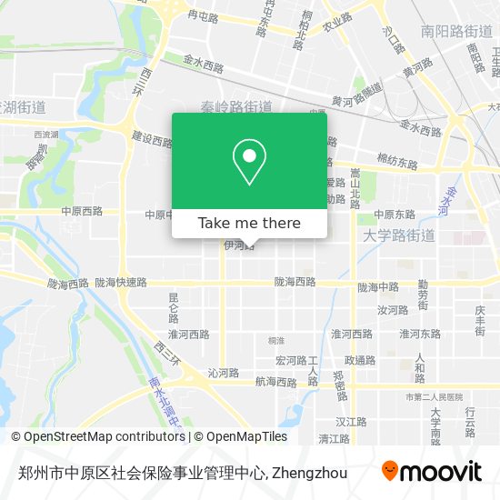 郑州市中原区社会保险事业管理中心 map