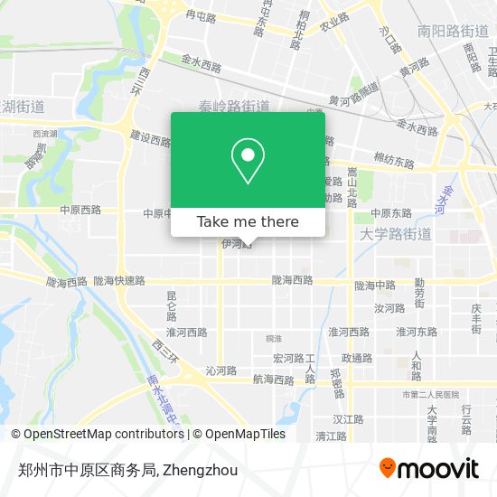 郑州市中原区商务局 map