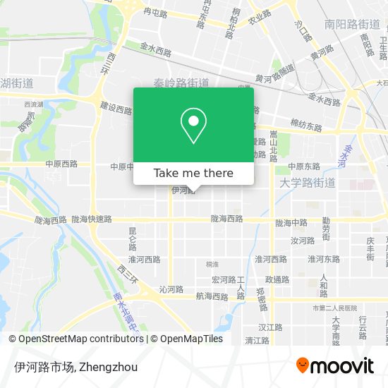 伊河路市场 map