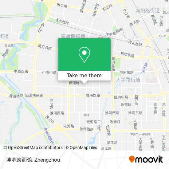 坤源烩面馆 map