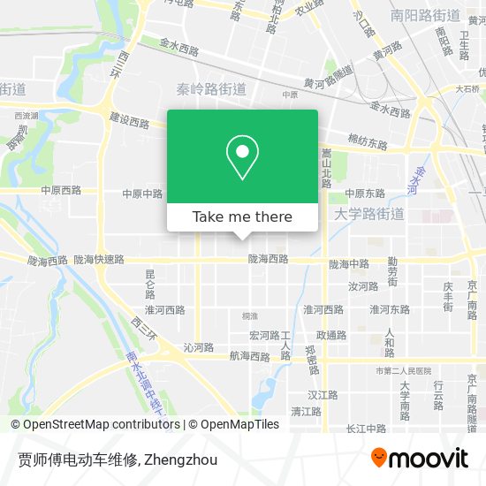 贾师傅电动车维修 map