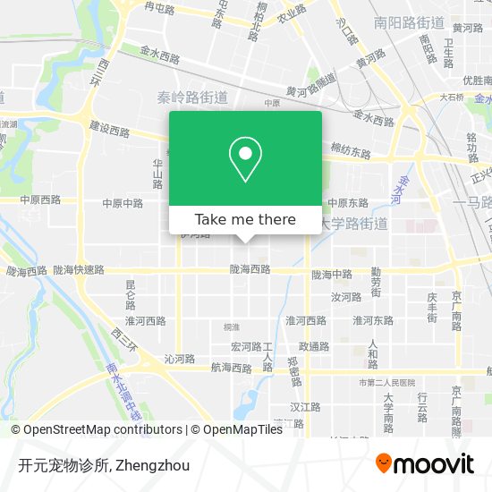 开元宠物诊所 map