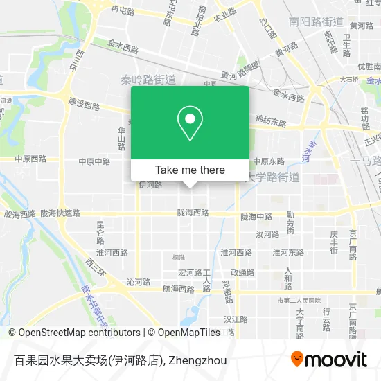 百果园水果大卖场(伊河路店) map
