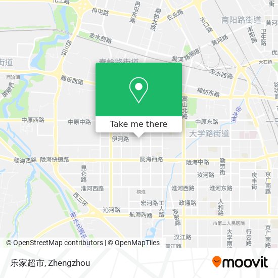 乐家超市 map