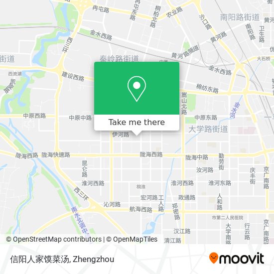 信阳人家馍菜汤 map