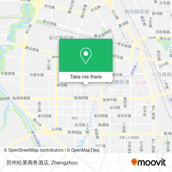 郑州松果商务酒店 map