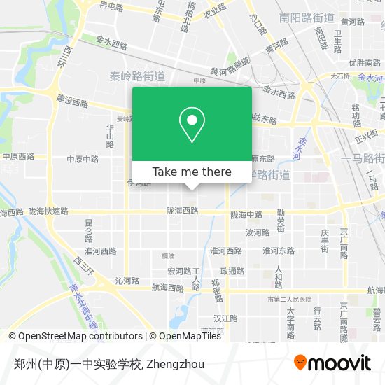 郑州(中原)一中实验学校 map