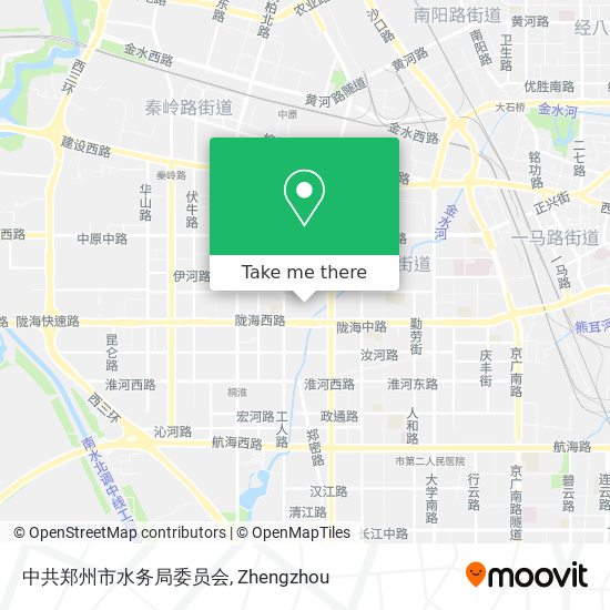 中共郑州市水务局委员会 map