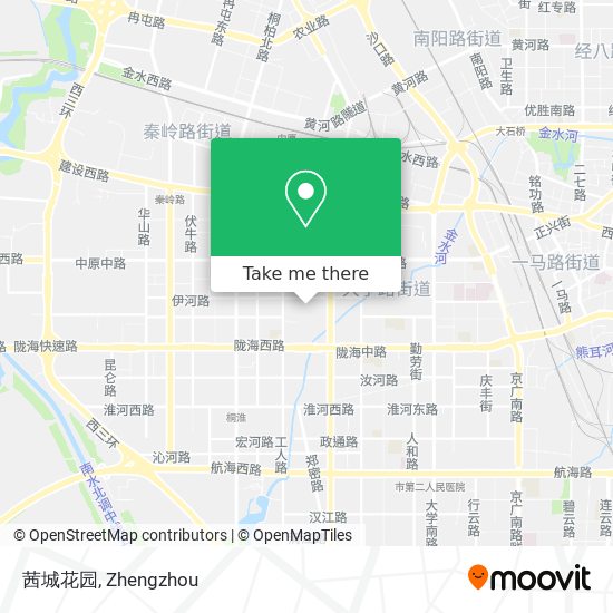 茜城花园 map