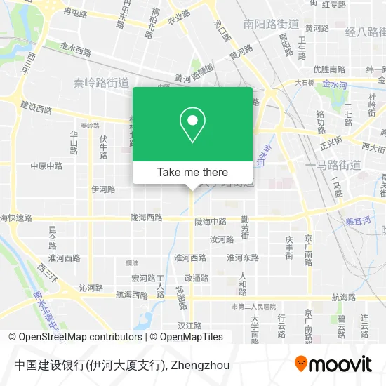 中国建设银行(伊河大厦支行) map
