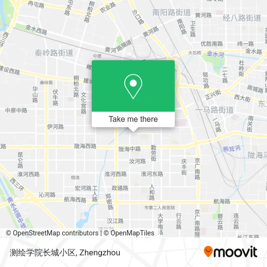 测绘学院长城小区 map