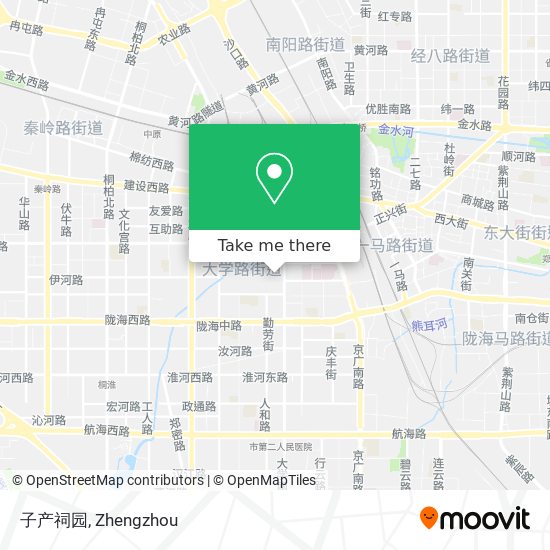 子产祠园 map