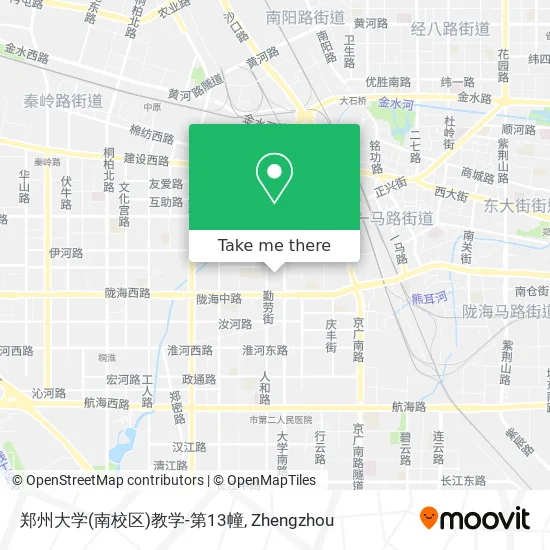 郑州大学(南校区)教学-第13幢 map