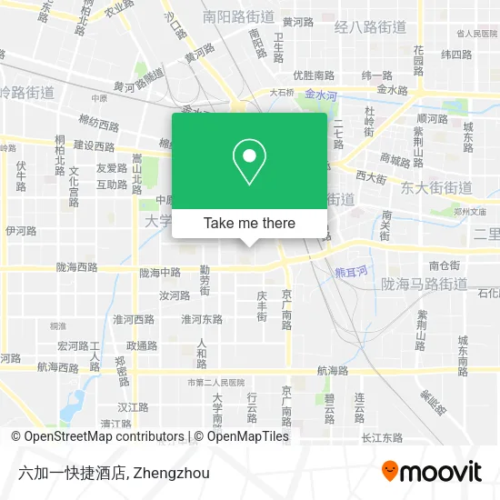 六加一快捷酒店 map