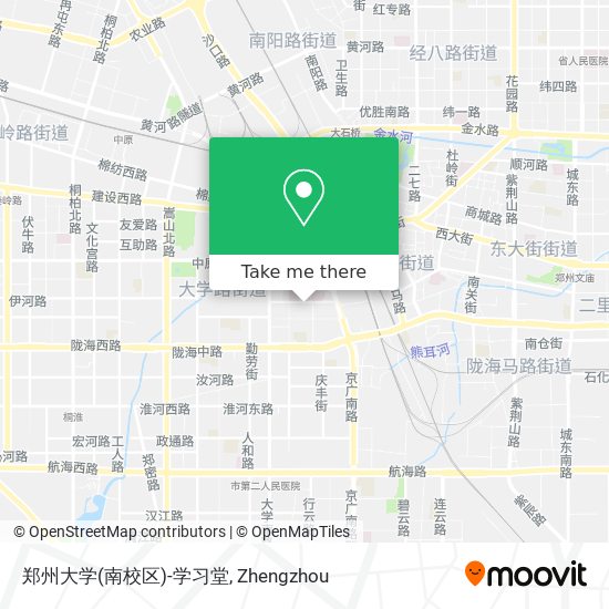 郑州大学(南校区)-学习堂 map