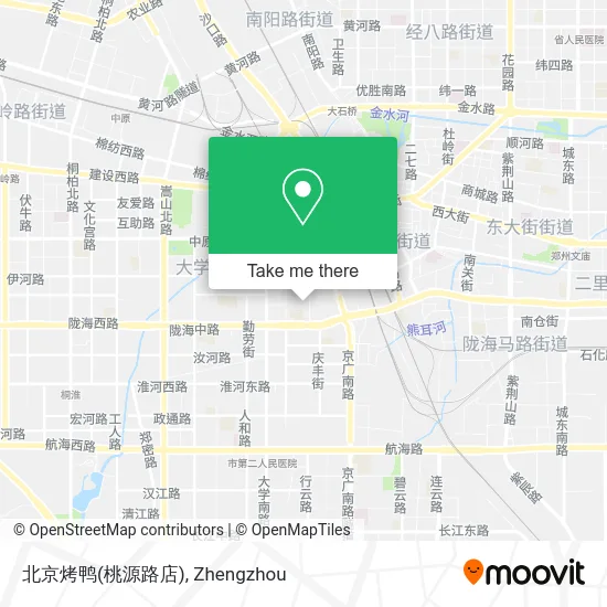 北京烤鸭(桃源路店) map