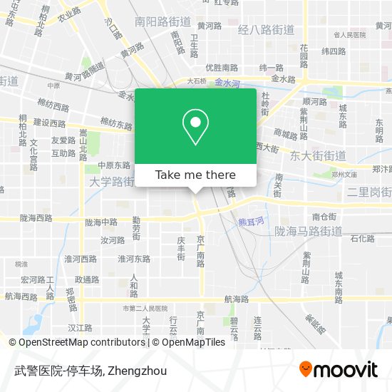 武警医院-停车场 map