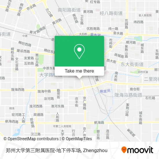 郑州大学第三附属医院-地下停车场 map