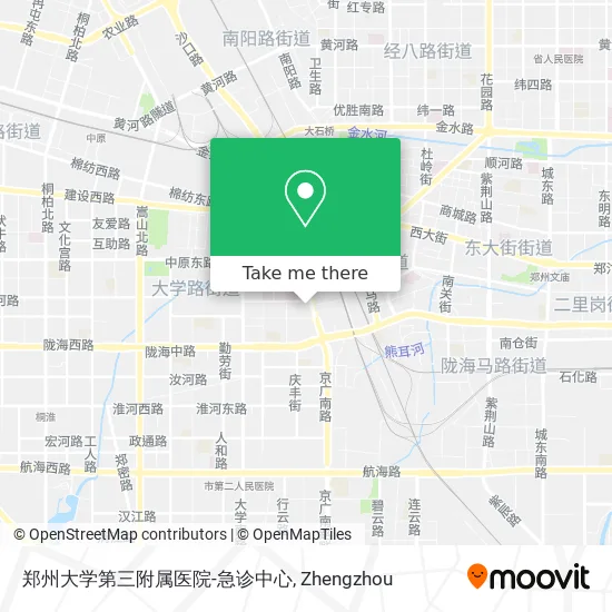 郑州大学第三附属医院-急诊中心 map