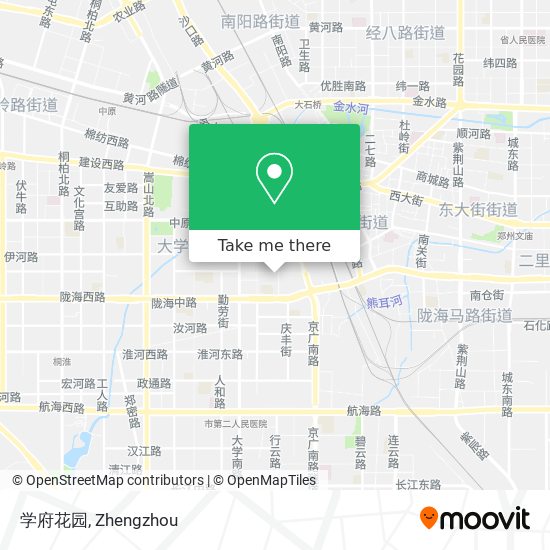 学府花园 map