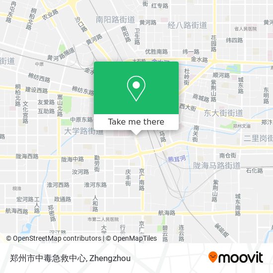 郑州市中毒急救中心 map