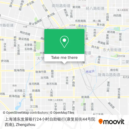 上海浦东发展银行24小时自助银行(康复前街44号院西南) map
