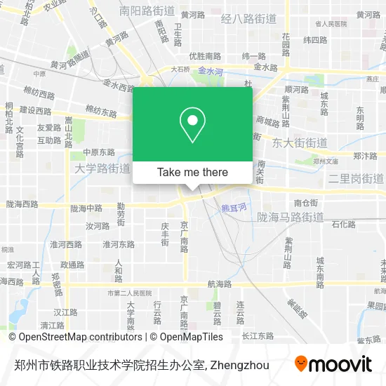 郑州市铁路职业技术学院招生办公室 map