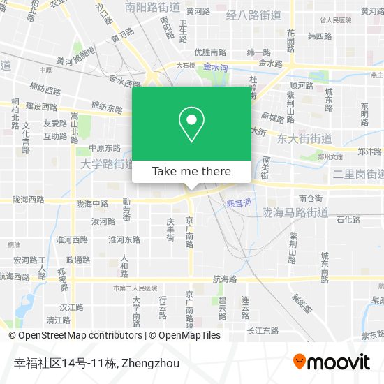 幸福社区14号-11栋 map